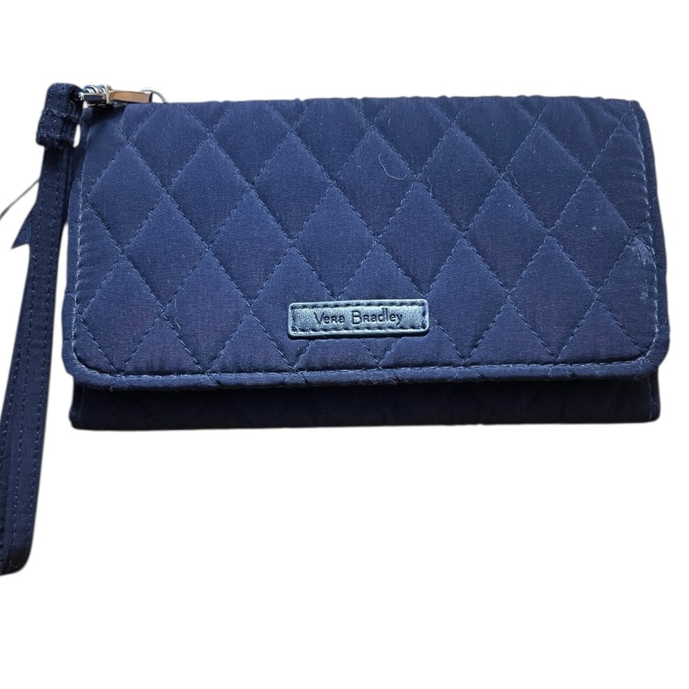 Vera Bradley Navy Smartphone Wristlet -NWT